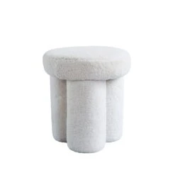 101 Copenhagen - Big Foot Stool, Sheepskin