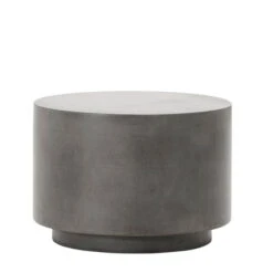House Doctor - Out Concrete Side Table, H 35 Cm, Grey