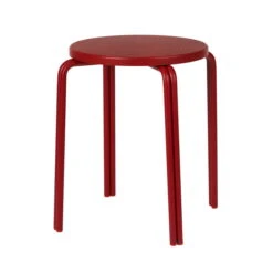 Broste Copenhagen - Oda Stool, Reddish Brown