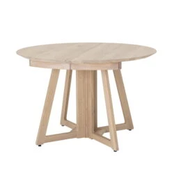 Bloomingville - Owen Dining Table, Ø 118 X H 75 Cm, Natural Oak