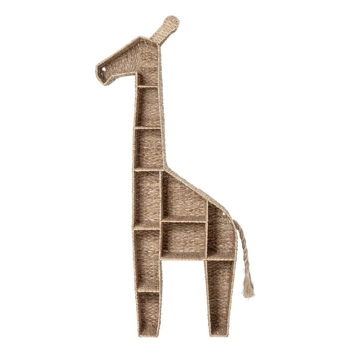 Bloomingville - Children's Shelf Giraffe, Natural