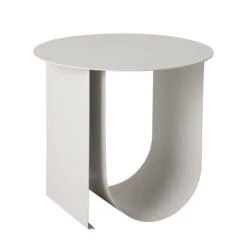 Bloomingville - Cher Side Table, Ø 43 X H 38 Cm, Light Gray