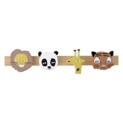 Bloomingville - Sade Children's Wall Coat Rack, Multi