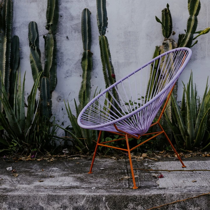 Acapulco Design - Acapulco Classic Chair, Aqua Verde / Black - Image 3