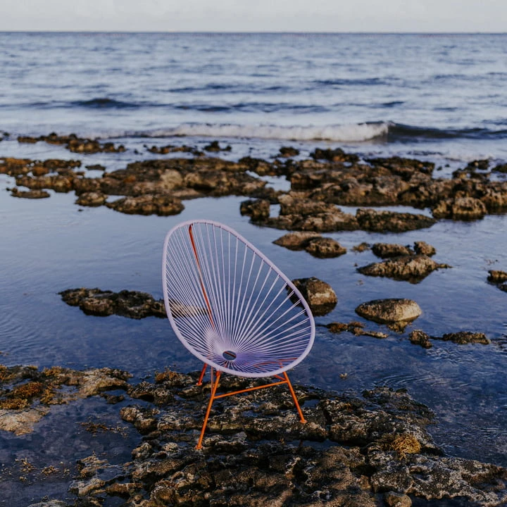 Acapulco Design - Acapulco Classic Chair, Aqua Verde / Black - Image 4