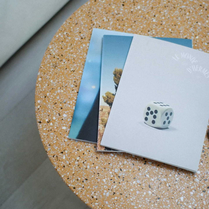 Acapulco Design - The Low Table, H 36 X Ø 65 Cm, Terrazzo / Azteca - Image 5