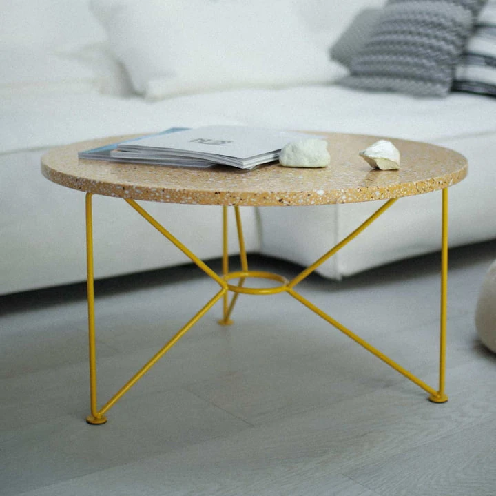 Acapulco Design - The Low Table, H 36 X Ø 65 Cm, Terrazzo / Azteca - Image 6