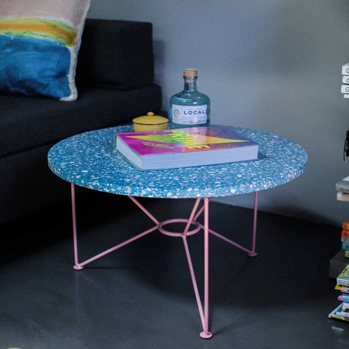 Acapulco Design - The Low Table, H 36 X Ø 65 Cm, Terrazzo / Azteca - Image 8