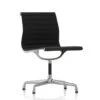 Vitra - Ea 101 Chair Polished, Hopsack Nero (felt Glider)