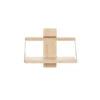 Andersen Furniture - 30 X 18 X H 24 Cm Wood Wall Hängeregal , Oak
