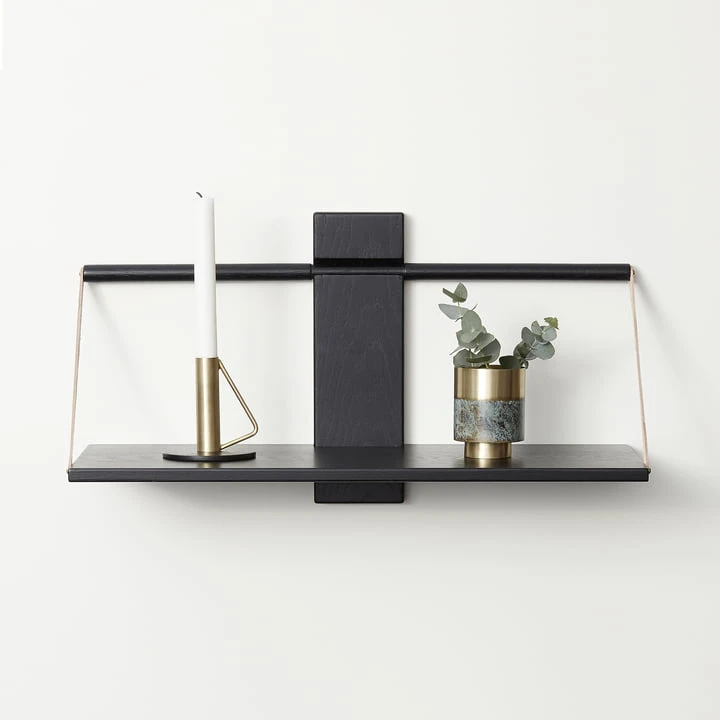 Andersen Furniture - 30 X 18 X H 24 Cm Wood Wall Hängeregal , Oak - Image 8