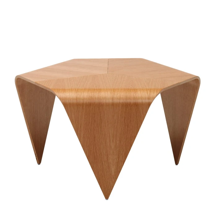 Artek - Trienna Coffee Table, Clear Lacquered Oak