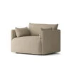 Audo - Offset Armchair, Beige ( Audo Bouclé 02)