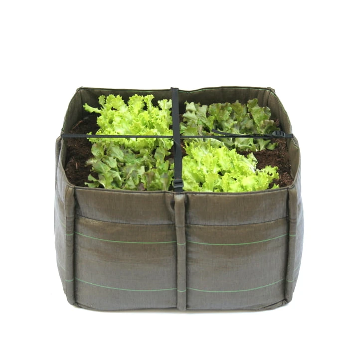 Bacsac - Bacsquare Plant Bag 4 Geotextil 140 L, Brown