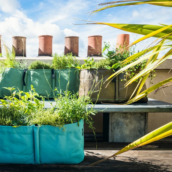 Bacsac - Bacsquare Plant Bag 4 Geotextil 140 L, Brown - Image 3