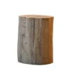 Jan Kurtz - Block Stool Round H 38 Cm, Oak