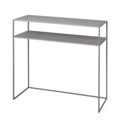 Blomus - Fera Console Table, H 80 Cm, Mourning Dove Gray