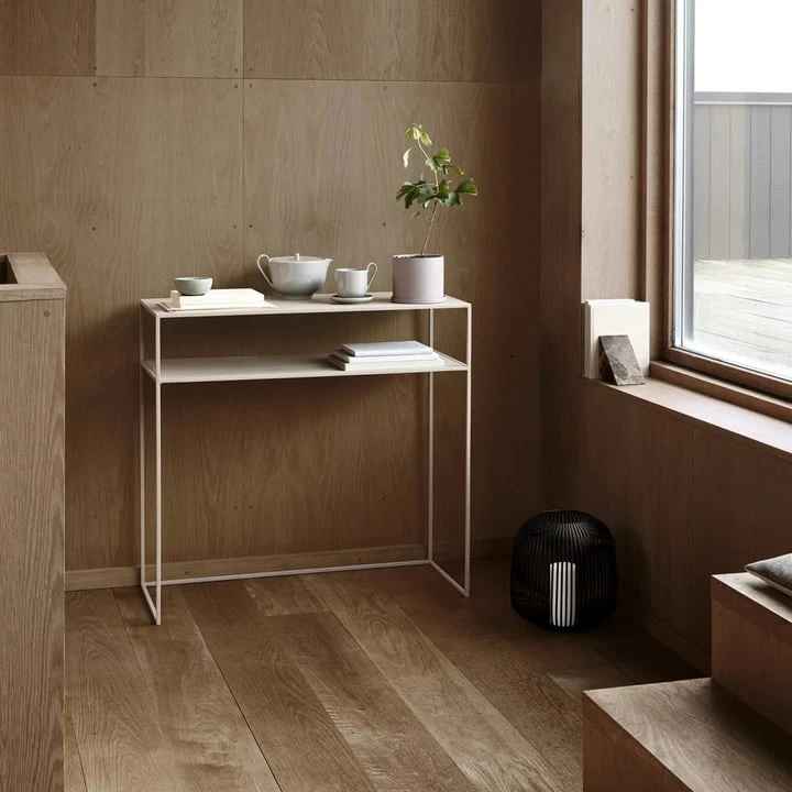 Blomus - Fera Console Table, H 80 Cm, Mourning Dove Gray - Image 3