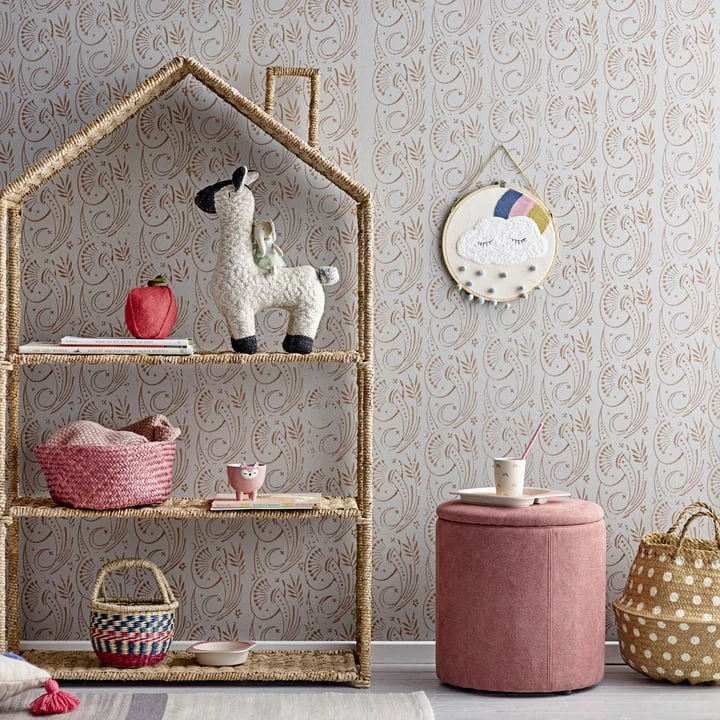 Bloomingville - Children's Shelf Giraffe, Natural - Image 8