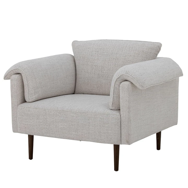 Bloomingville - Chesham Lounge Chair, White