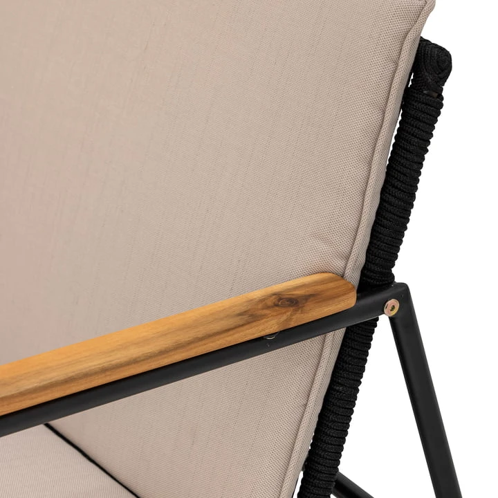 Bloomingville - Hampton Sofa 2-seater, Black - Image 5