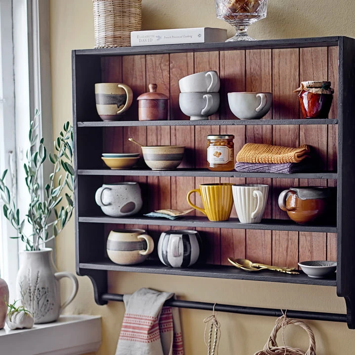 Bloomingville - Loup Wall Shelf, Black - Image 2