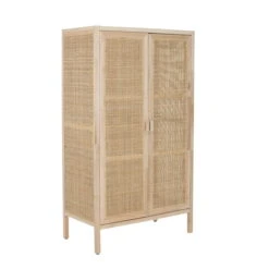 Bloomingville - Marikka Cabinet, L 85 X H 150 Cm, Nature