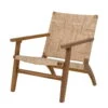 Bloomingville - Mills Lounge Chair, Brown