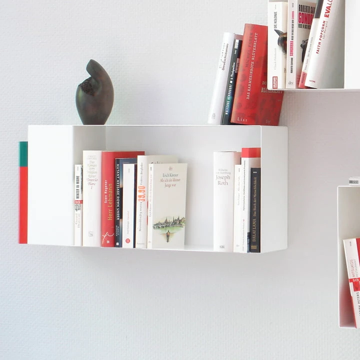 Vonbox - Box Bookshelf L-Box, White (RAL 9016) - Image 2