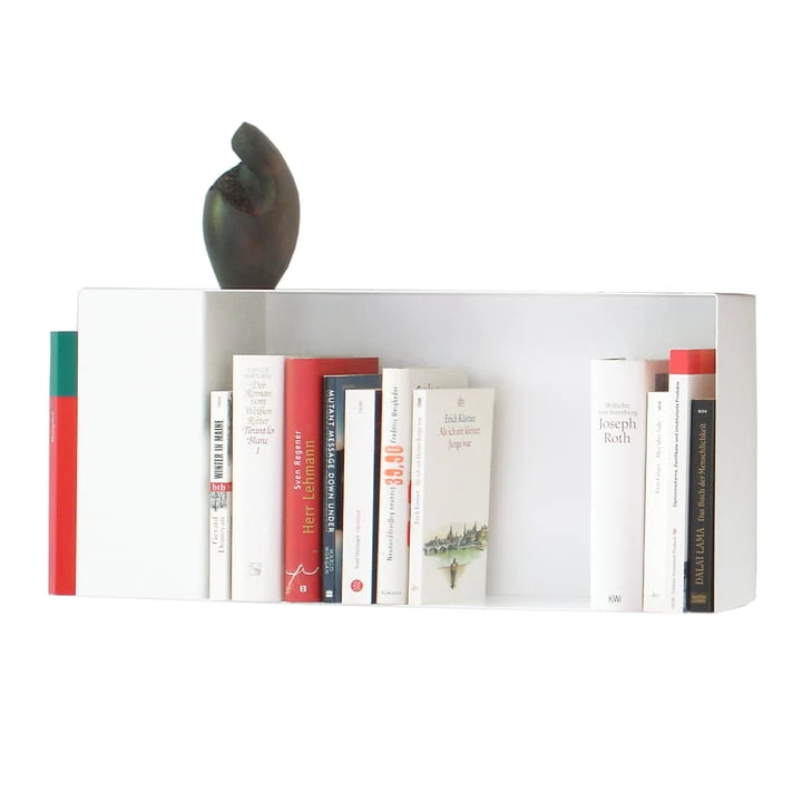 Vonbox - Box Bookshelf L-Box, White (RAL 9016)