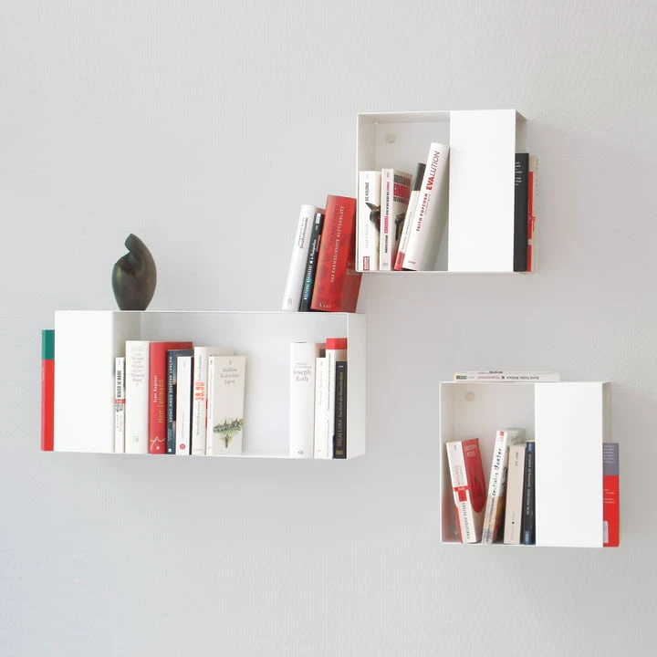 Vonbox - Box Bookshelf L-Box, White (RAL 9016) - Image 3
