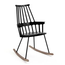 Kartell - Comback Rocking Chair, Black