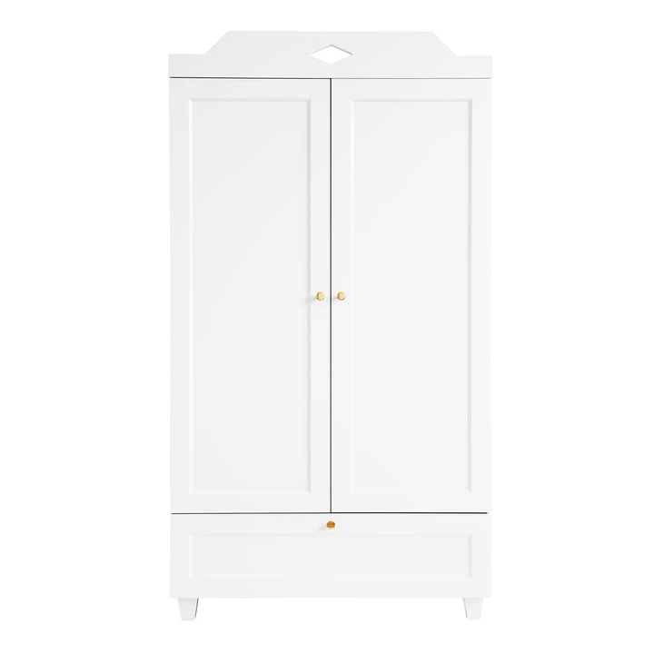 Cam Cam Copenhagen - Luca Wardrobe, 165 X 90 X 55 Cm, White