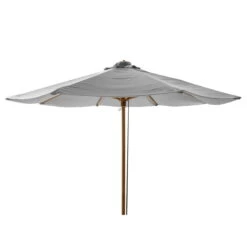 Cane-line - Classic Parasol With Pulley, Ø 300 Cm, Light Gray