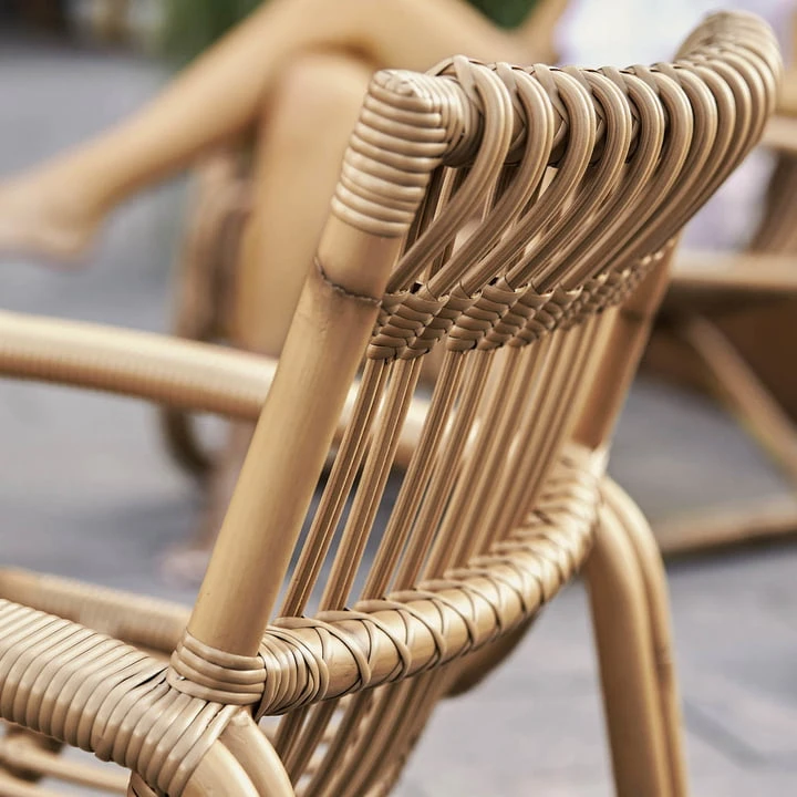 Cane-line - Curve Lounge Chair Outdoor, Natural - Image 3