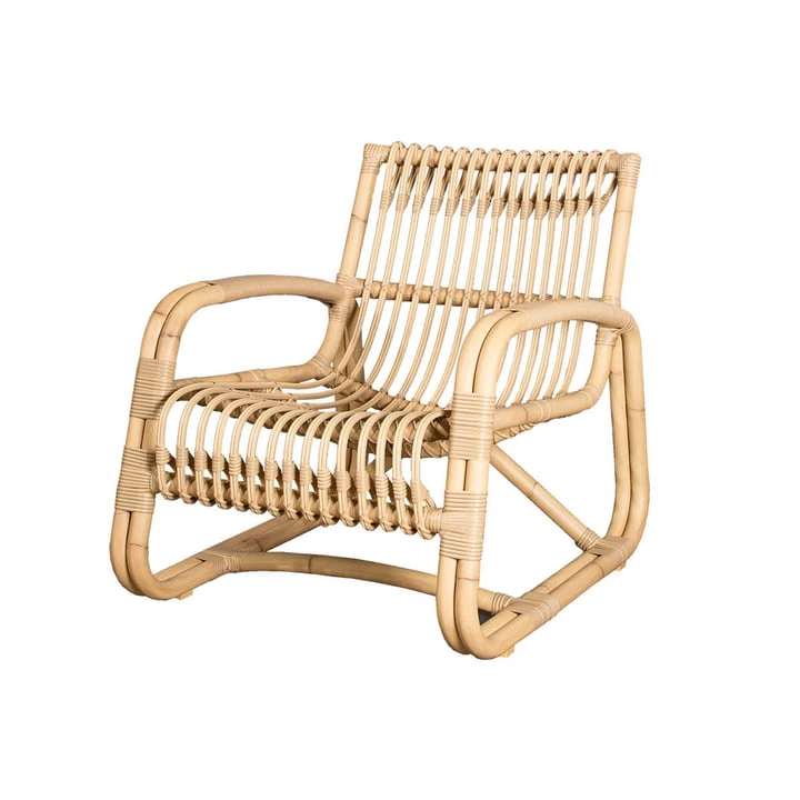 Cane-line - Curve Lounge Chair Outdoor, Natural