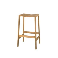 Cane-line - Flip Outdoor Bar Stool, Teak