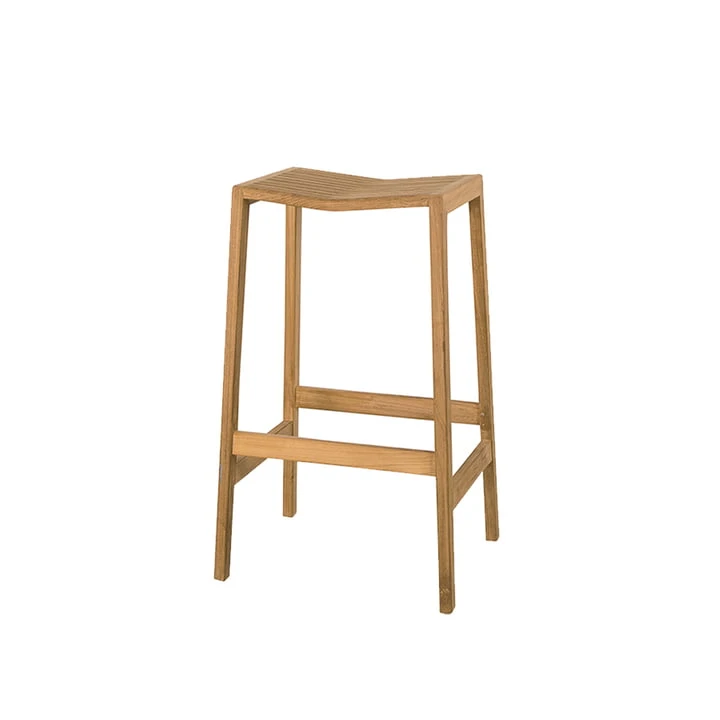 Cane-line - Flip Outdoor Bar Stool, Teak
