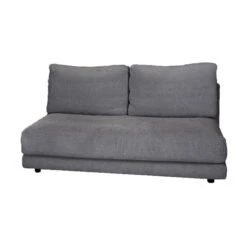 Cane-line - Scale Sofa 2-seater Sofa Module, Dark Gray (Cane-line Ambience)