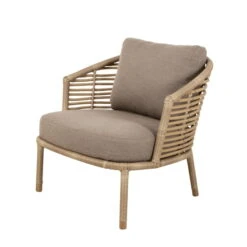 Cane-line - Sense Outdoor Lounge Chair, Natural / Taupe