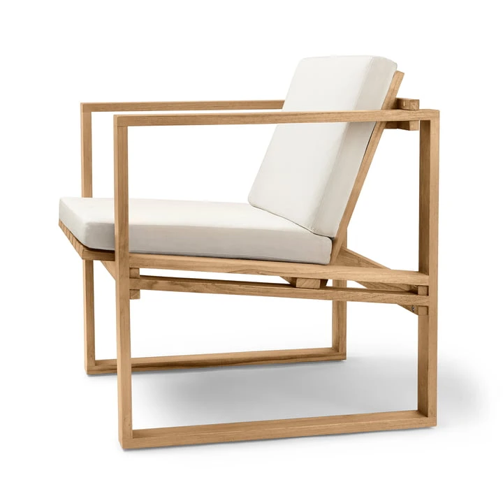 Carl Hansen - BK11 Lounge Chair, Teak Untreated - Image 2