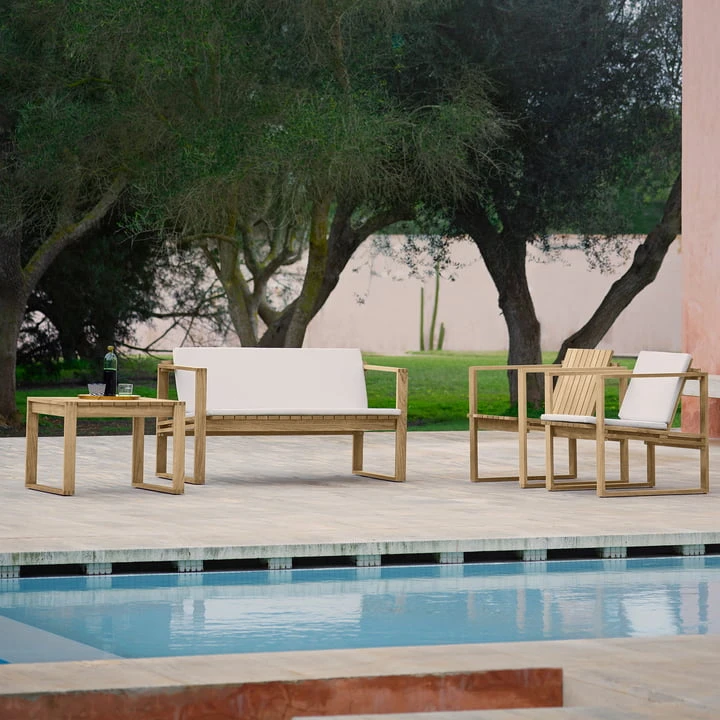 Carl Hansen - BK11 Lounge Chair, Teak Untreated - Image 6