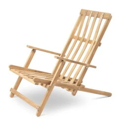 Carl Hansen - Bm5568 Deckchair, Teak Untreated