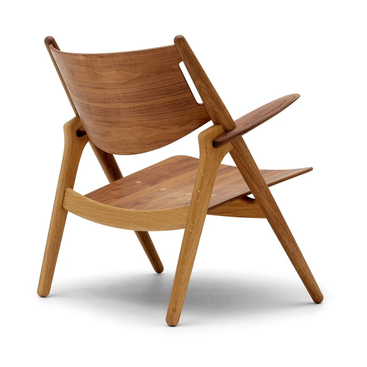 Carl Hansen - Ch28t Lounge Chair, Oiled Oak - Image 2