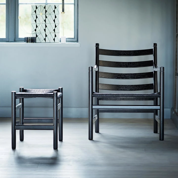 Carl Hansen - CH53 Stool, Oak Soaped / Natural - Image 5