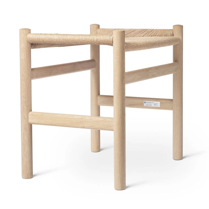 Carl Hansen - CH53 Stool, Oak Soaped / Natural