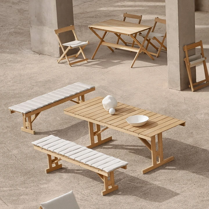 Carl Hansen - Bm1871 Bench 44 X 170 Cm, Teak Untreated - Image 5