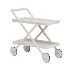 Design House Stockholm - Exit Serving Trolley, White / Grey