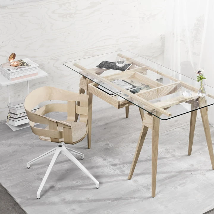 Design House Stockholm - Arco Desk, White - Image 4