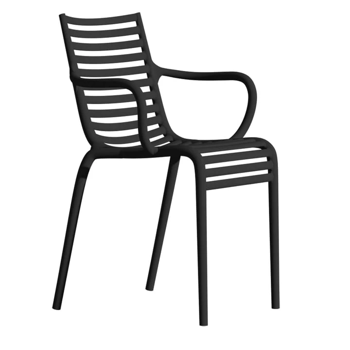 Driade - PIP-e Armchair, Dark Gray